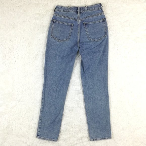 Pacsun Womens Jeans‎ Mom Blue Denim Medium Wash High Rise 23 - Picture 2 of 13